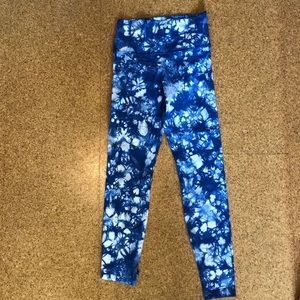 Tie dye lululemon leggings